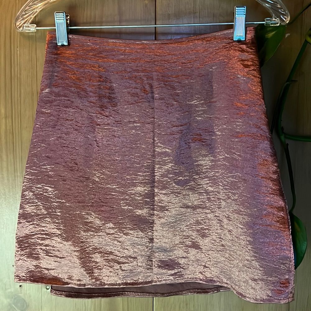 Express Satin Mini Skirt size 0